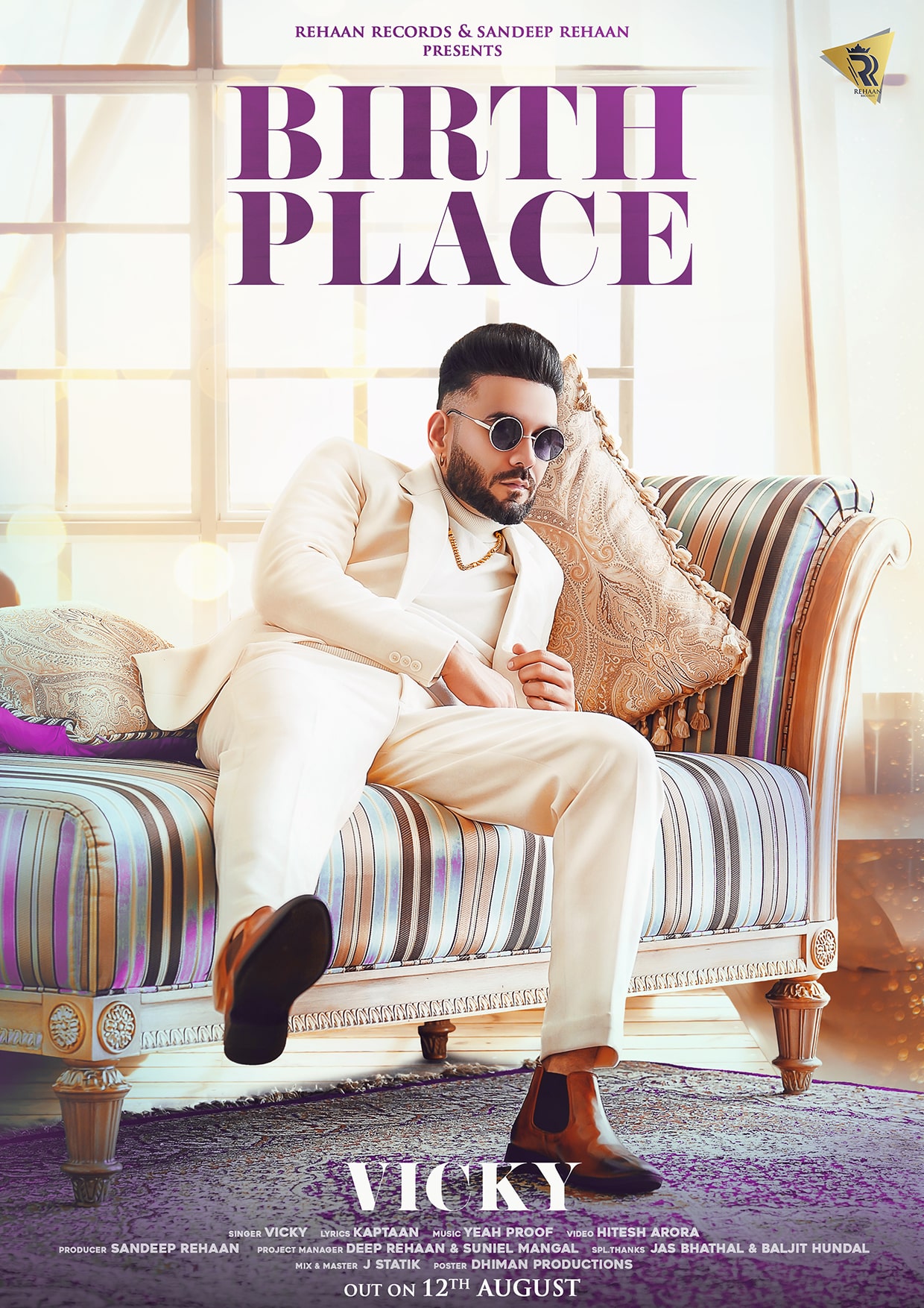 Birth Place – Vicky – Rehaan Records - Dhiman Productions
