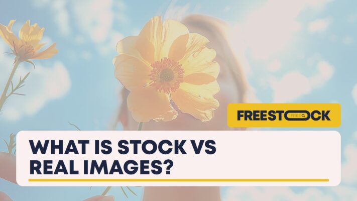 What is Stock vs Real Images?
